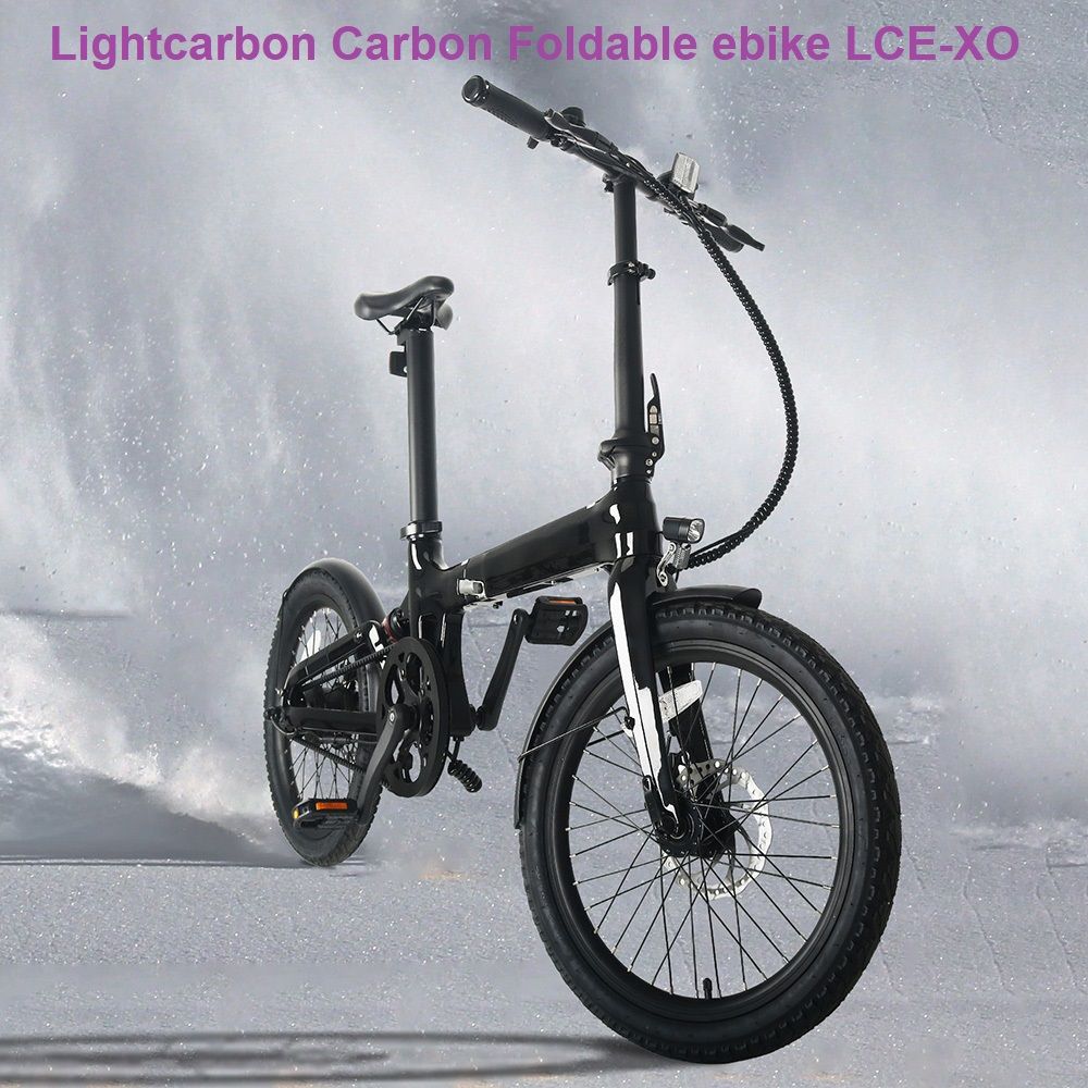 Składany rower elektryczny LightCarbon LCE-XO