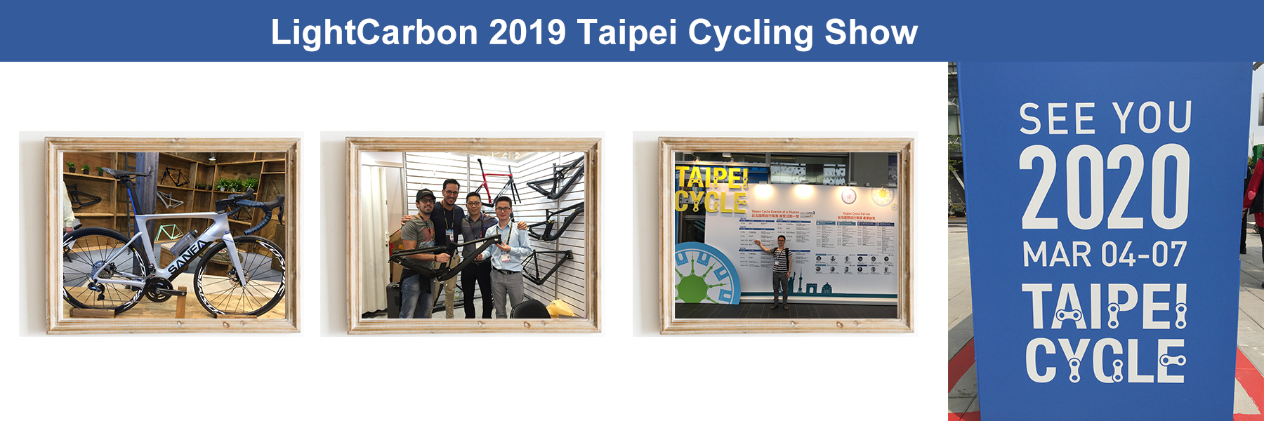 Pokaz kolarstwa lightcarbon Taipei 2019