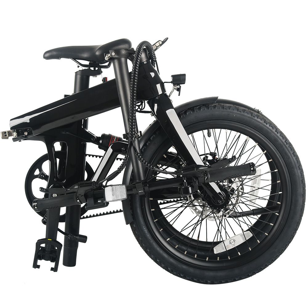 Złożony rower elektryczny LCE-XO z włókna węglowego
