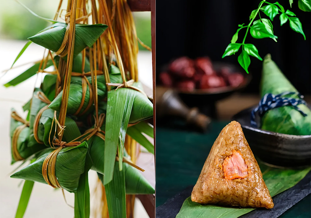 zongzi – chiński budyń ryżowy