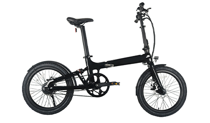 Składany rower elektryczny LCE-XO z włókna węglowego LightCarbon
        
