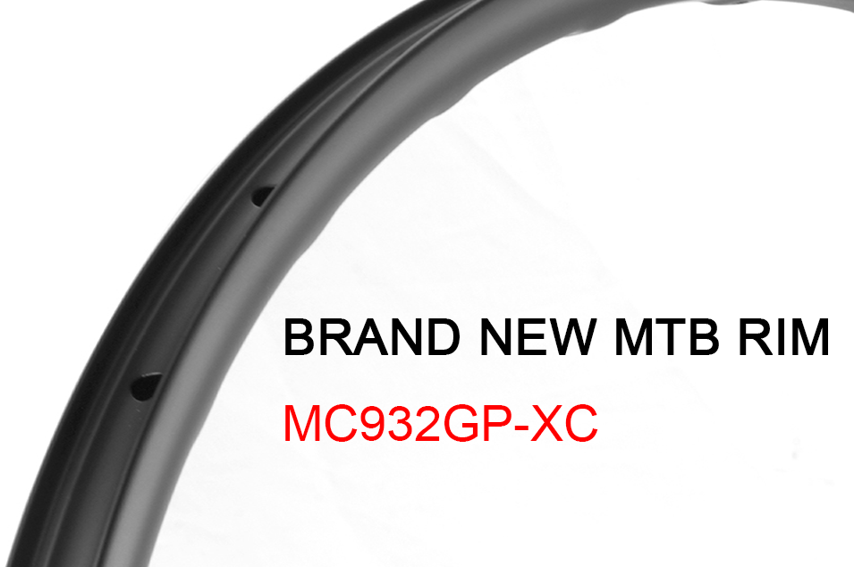 Przedstawiamy nasze zupełnie nowe karbonowe obręcze MTB MC932GP-XC
